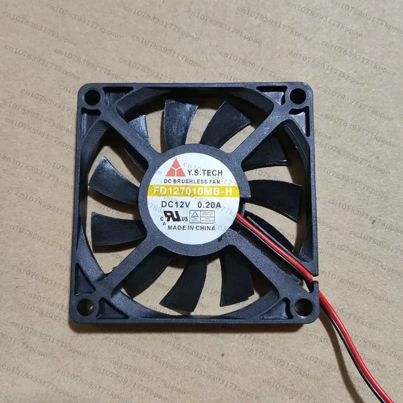 1PCS for FD127010MB-H for Taiwan Yuanshan Y.S.TECH 7010 12V 0.20A 4-Wire PWM Speed Control Temperature Control Fan