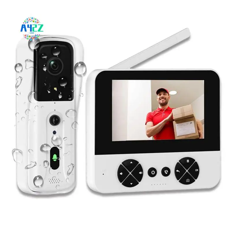 

A42Z-Doorbell Camera NO Wifi/APP,Video Intercom Two-Way Audio,PIR Motion Detection