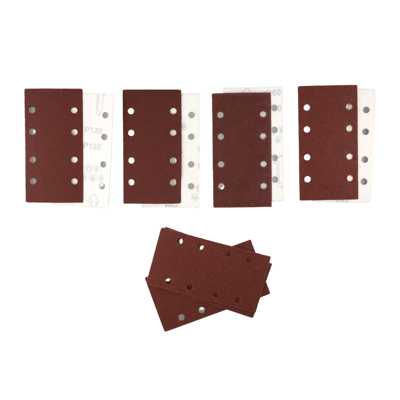 

20pcs Square Sandpaper Flocking Sand Paper Sanding Discs Abrasive Sheets Woodworking Polishing Tool 93x185mm Sandpaper Sheets