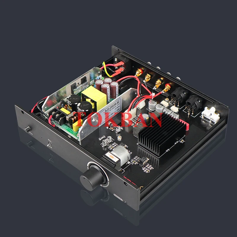 Tokban TPA3255 300w*2 Digital Power Amplifier High Power Low Distortion Stereo Amplifier XLR Fully Balanced HIFI Audio Amp