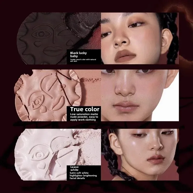 Girlcult Makeup Blush Cream Contour Leuke make-up Dierproefvrije poederblusher Gezicht voor een glanzende of matte afwerking Veganistische make-up