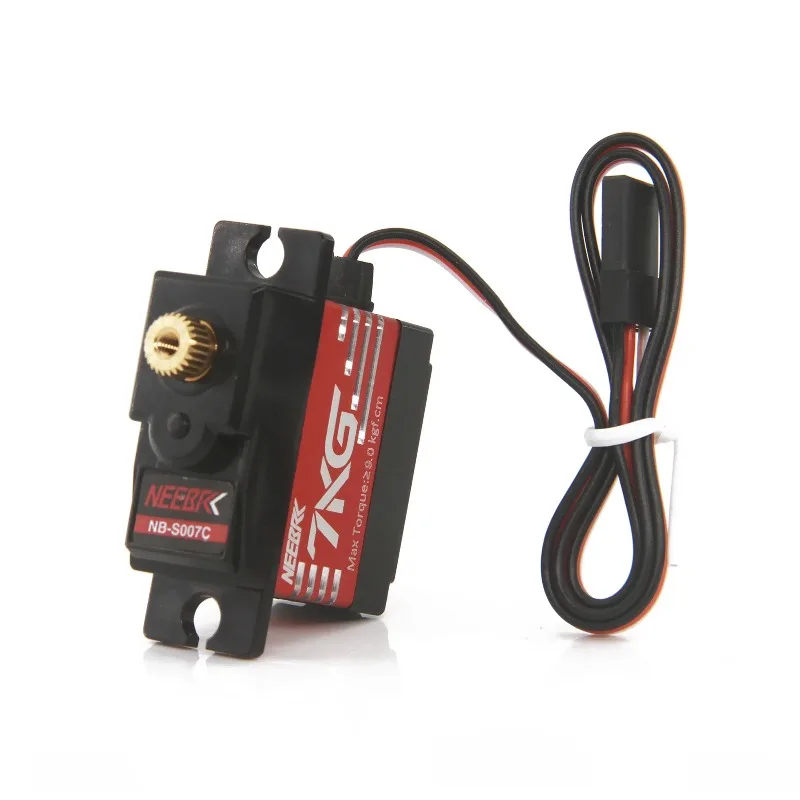 1pcs new NEEBRC S007C servo 17g 21g Waterproof Aluminum Case Metal Gear Servo motor for 1/12 1/14 1/16 Car Hyper Go 14209 14210