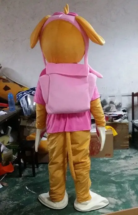 Cane mascotte Costume Cosplay animale cartone animato maschera Prop vestito operato Eva casco bambola di compleanno personaggio evento costumi del partito