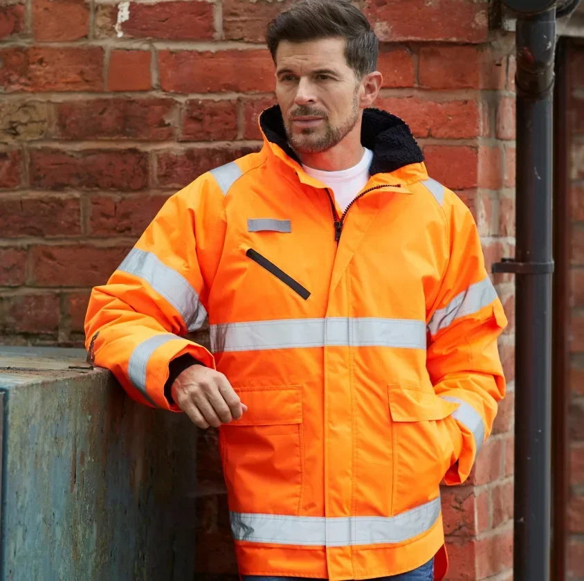 DurableCustomized Work Clothes Environmental Sanitation Road Administration Reflective OutdoorNight Thick Insulation ReflectiveC