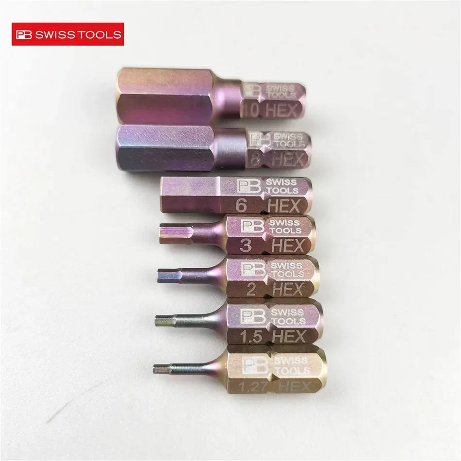 

10pcs PB TOOLS hexagon socket precision bits PB C6.210/1.5/2/2.5/3/4/5/6/8/10