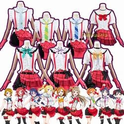 Love Live! School Idol Project Cosplay Costumes Ayase Eri/Kōsaka Honoka/Hoshizora Rin Stage Performance Costume Member Uniform