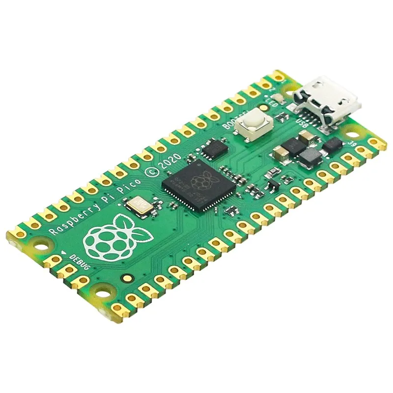 Official Raspberry Pi Pico RP2040 Microcontroller Chip Low Power Optional Pre Soldered GPIO Header Power USB Cable Pico