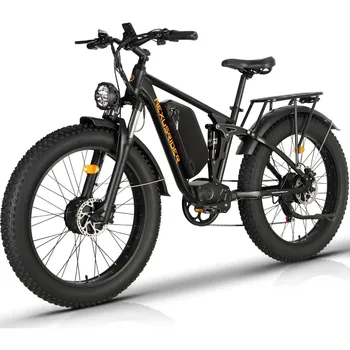 Image Electric Bike for Adults, 2000W Dual Motor 35MPH Fastest Ebike, 48V 22.4Ah Switchable RWD