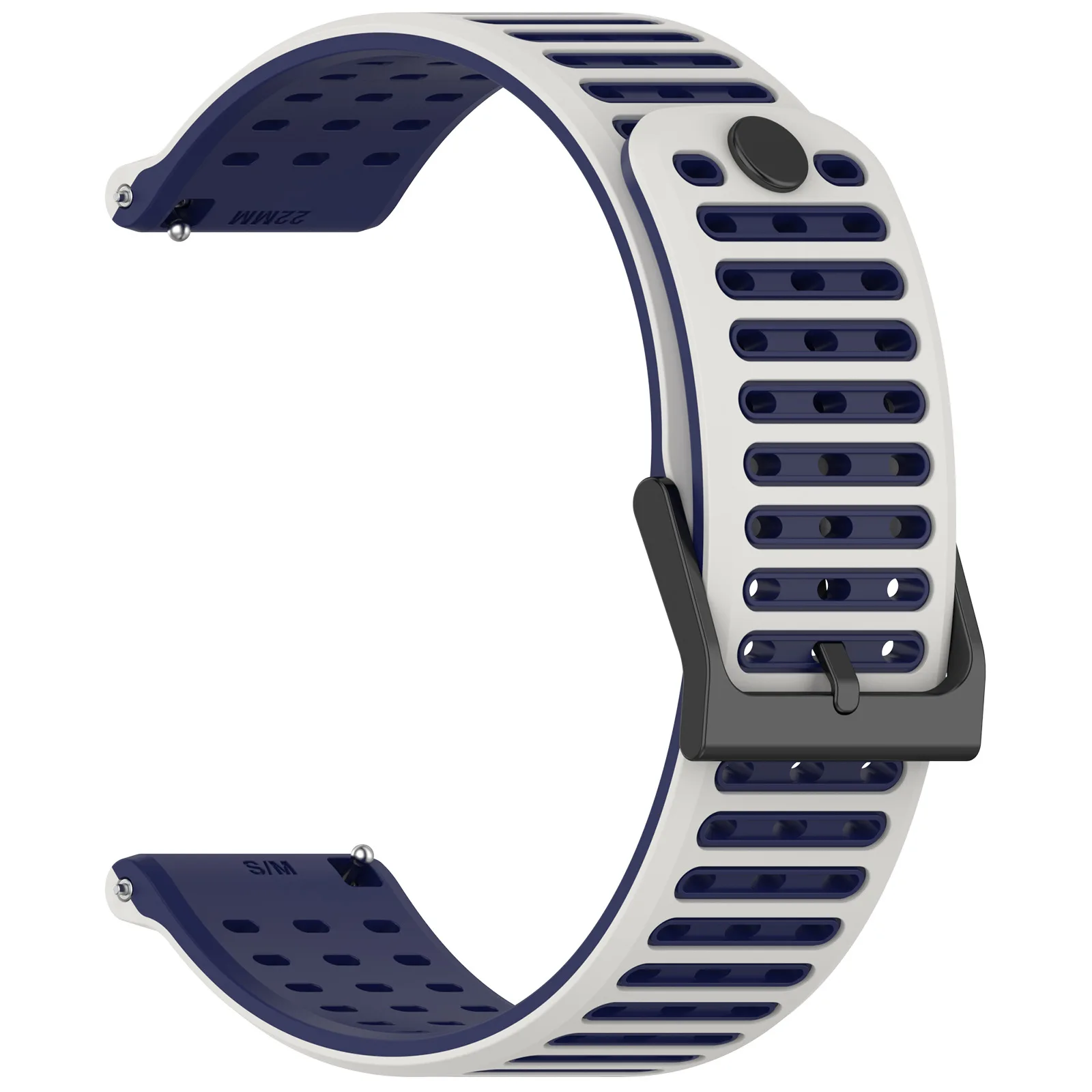 Silikon-Uhrenarmband 22 mm für Suunto Vertical 2/RACE 2 S/Run/Ocean Ersatzband für Suunto 5 9 Peak Pro Armband – Detail 21