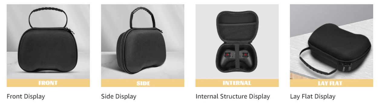 Radiolink T8S Aufbewahrungstasche, Tragetasche, Griff, Controller, schützt wasserdicht, tragbar, integriertes Netz, Anti-Drop – Detail 1