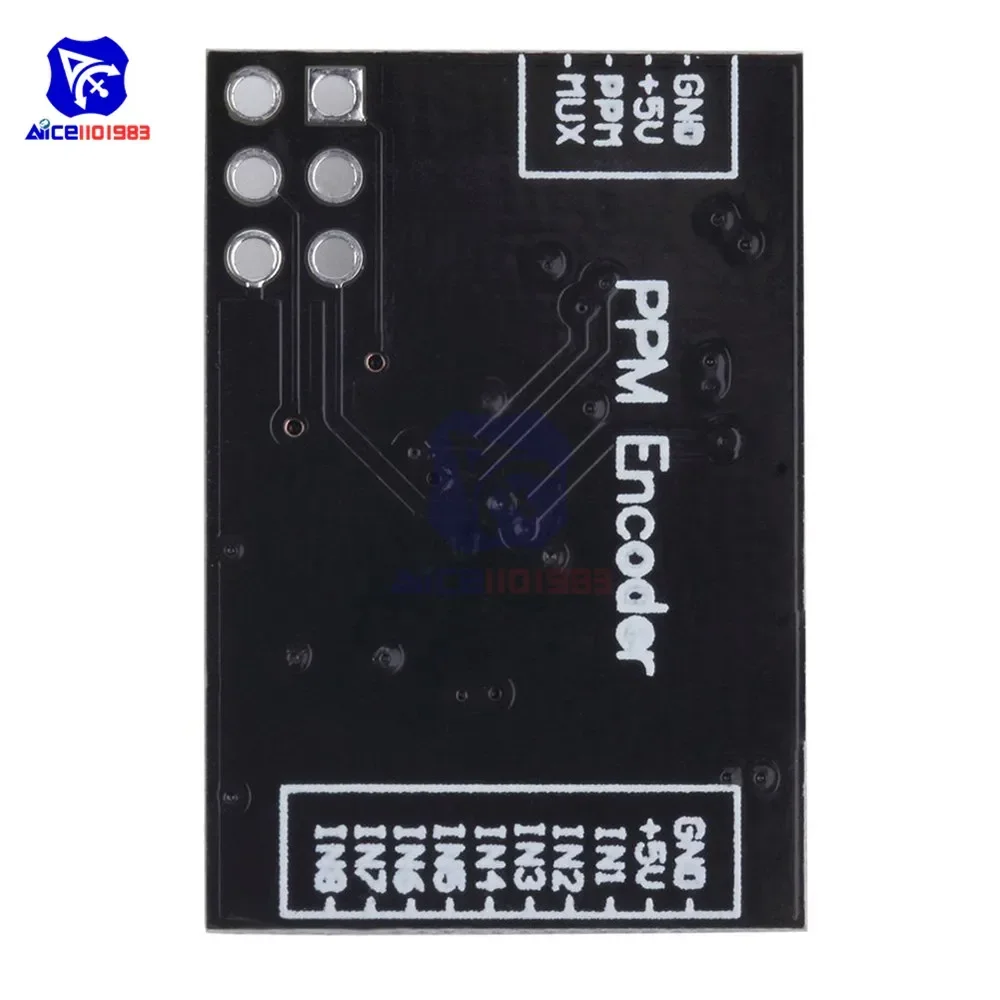 PPM Encoder 8 Channel with 10 Pin Input & 4 Pin Output Cable for Pixhawk/PPZ/MK/MWC/Pirate RC Receiver Flight Control