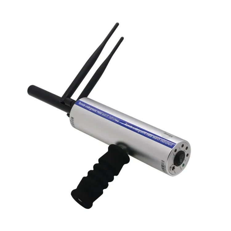 zz فضي طويل المدى للكشف عن المعادن الذهبية AKS تحت الأرض مع 2 هوائيات حقيبة حمل من الألومنيوم #2