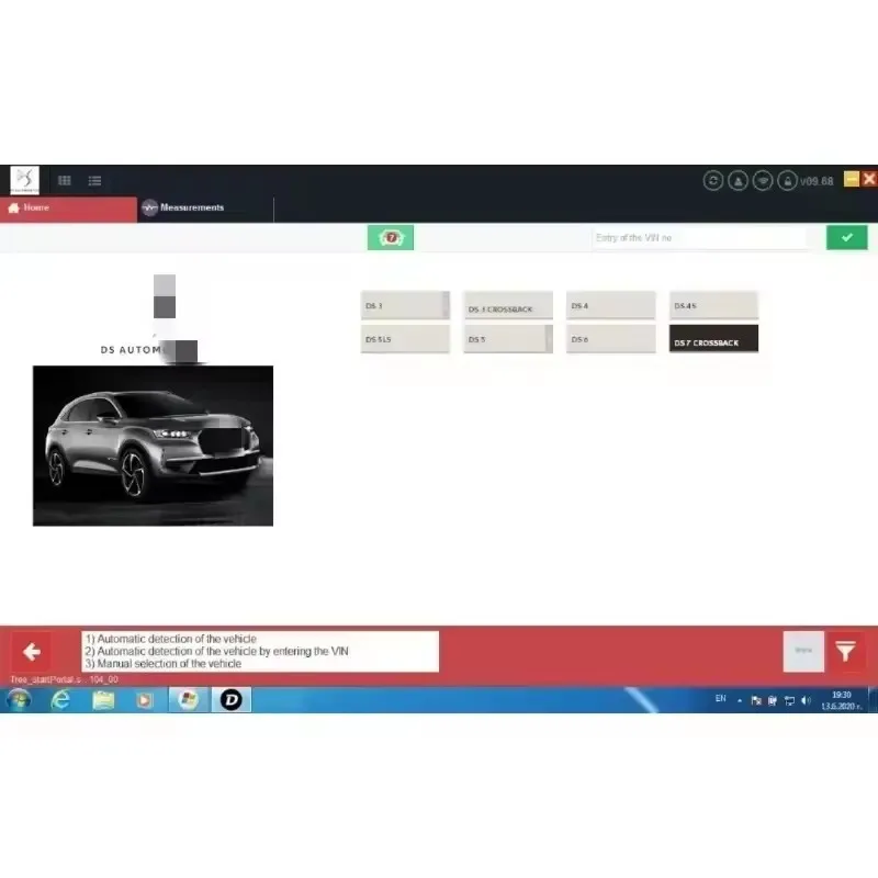 2025 NEW Diagbox 9.85 Car diagnostic software Diagbox V9.85 work with P-P2000 Le-xia3 For Peo-geot For Cit-roen Original install