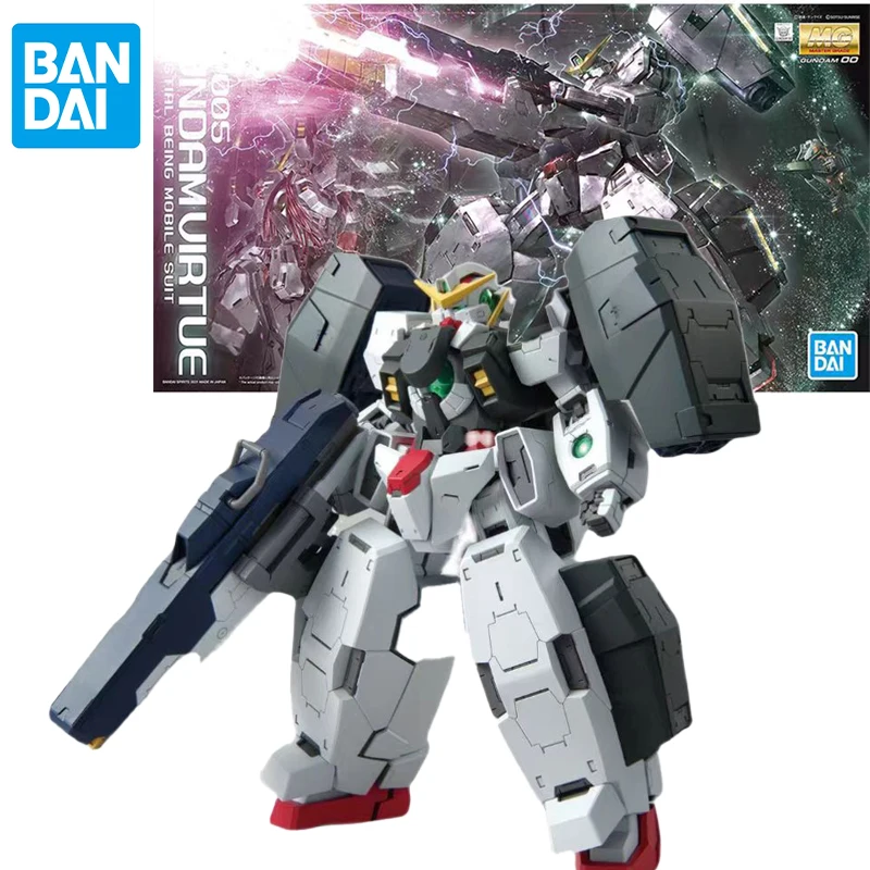 

Bandai мобильный костюм Gundam 00 мг Gundam Virtue 1/100 масштаб набор моделей фигурки модели подарки и коллекционные предметы для детей игрушка