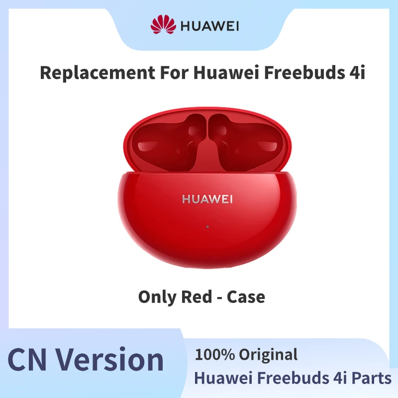Оригинальные запчасти для замены беспроводных Bluetooth-наушников Huawei FreeBuds 4i, один левый правый или зарядный Чехол, аксессуары