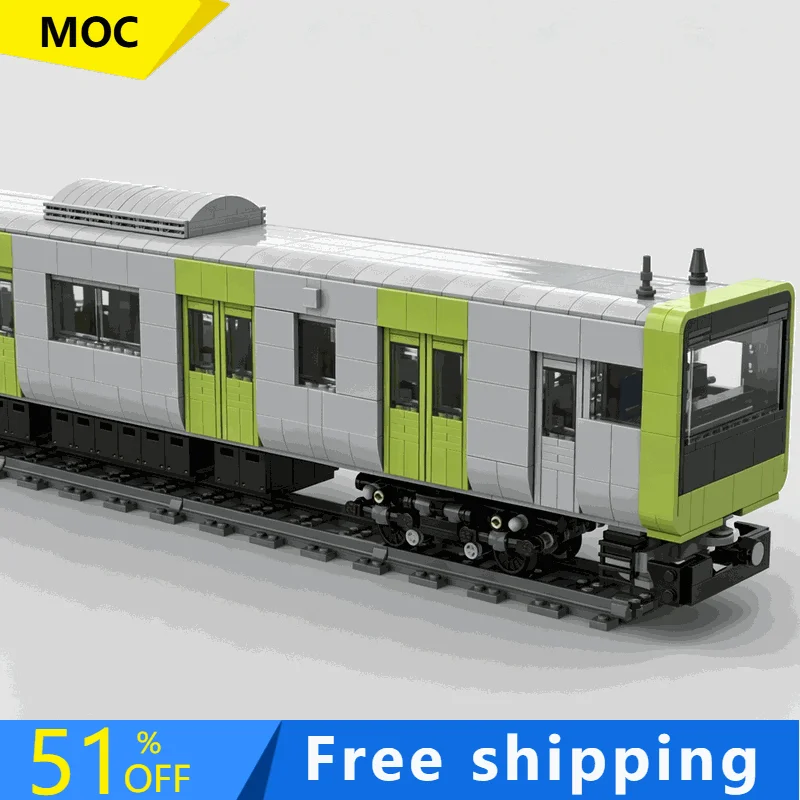 NEW PCS JR East E235 Commuter Metro Train Building Blocks Model Bricks DIY Assembly Display Collectible Toy Creative Gift Series