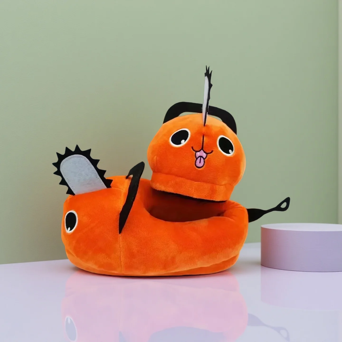 

Тапочки японского аниме, косплей, аниме, кавайные костюмы для щенков, реквизит, обувь для Хэллоуина, Рождества, спальни, домашний декор, один размер