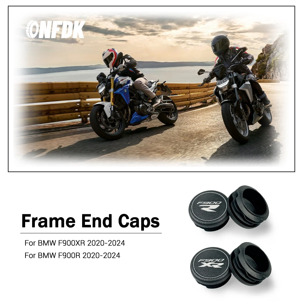 

Для BMW F900R F900XR 2020-2024 2021 2022 2023 аксессуары для мотоциклов, заглушка с отверстием в раме, декоративная крышка, набор крышек рамы