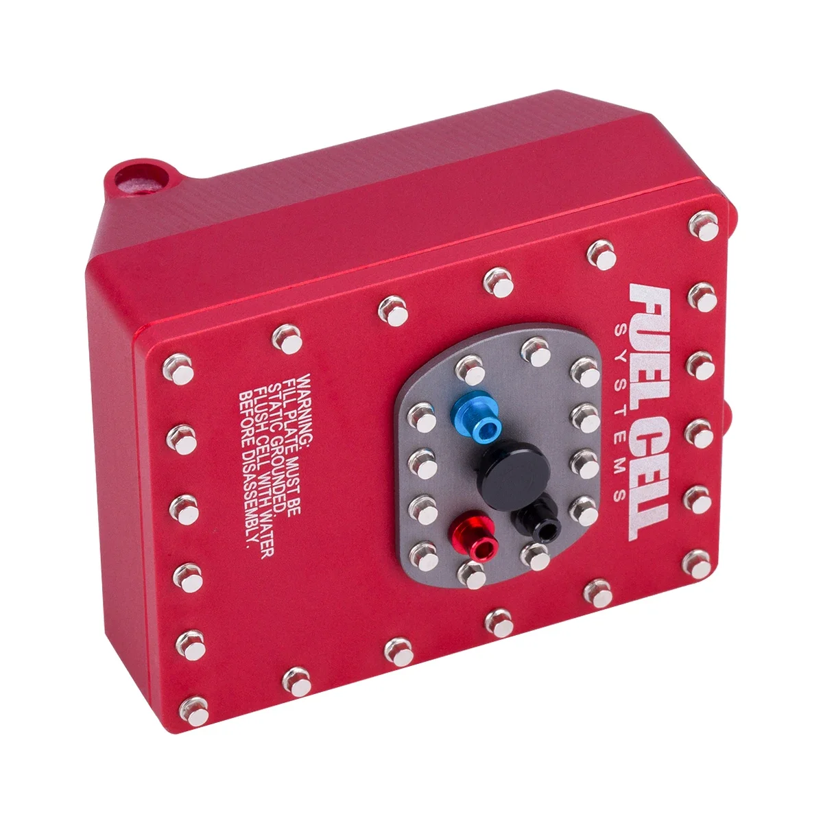 Aluminum Alloy 1/10 Scale Fuel Cell Receiver Box Simulated Fuel Tank 59*46.5*37mm for RC Trucks Axial Capra 1.9UTB Chassis Part