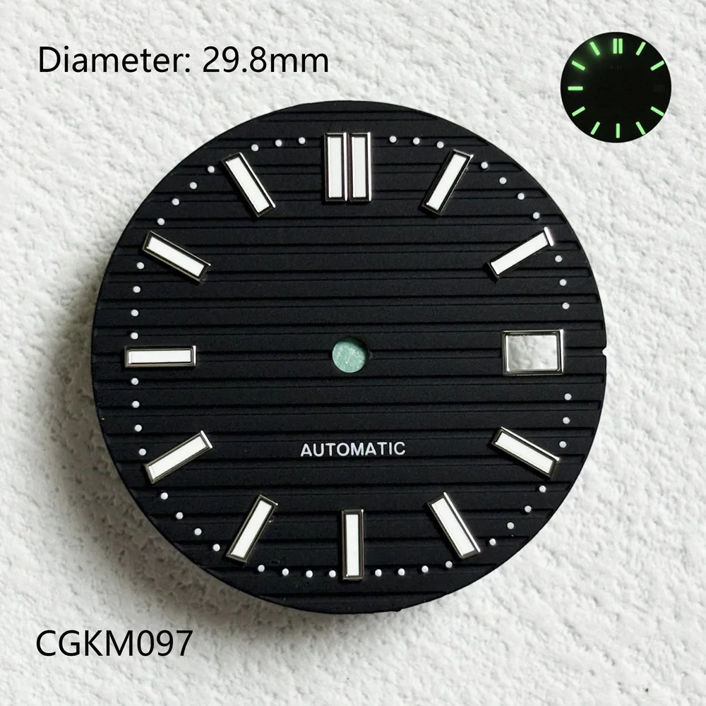 29.8mm Sterile Dial Customized Logo Pattern Customized Dial Logo Watch NH Dial Movement Dial Customized Exquisite Pattern
