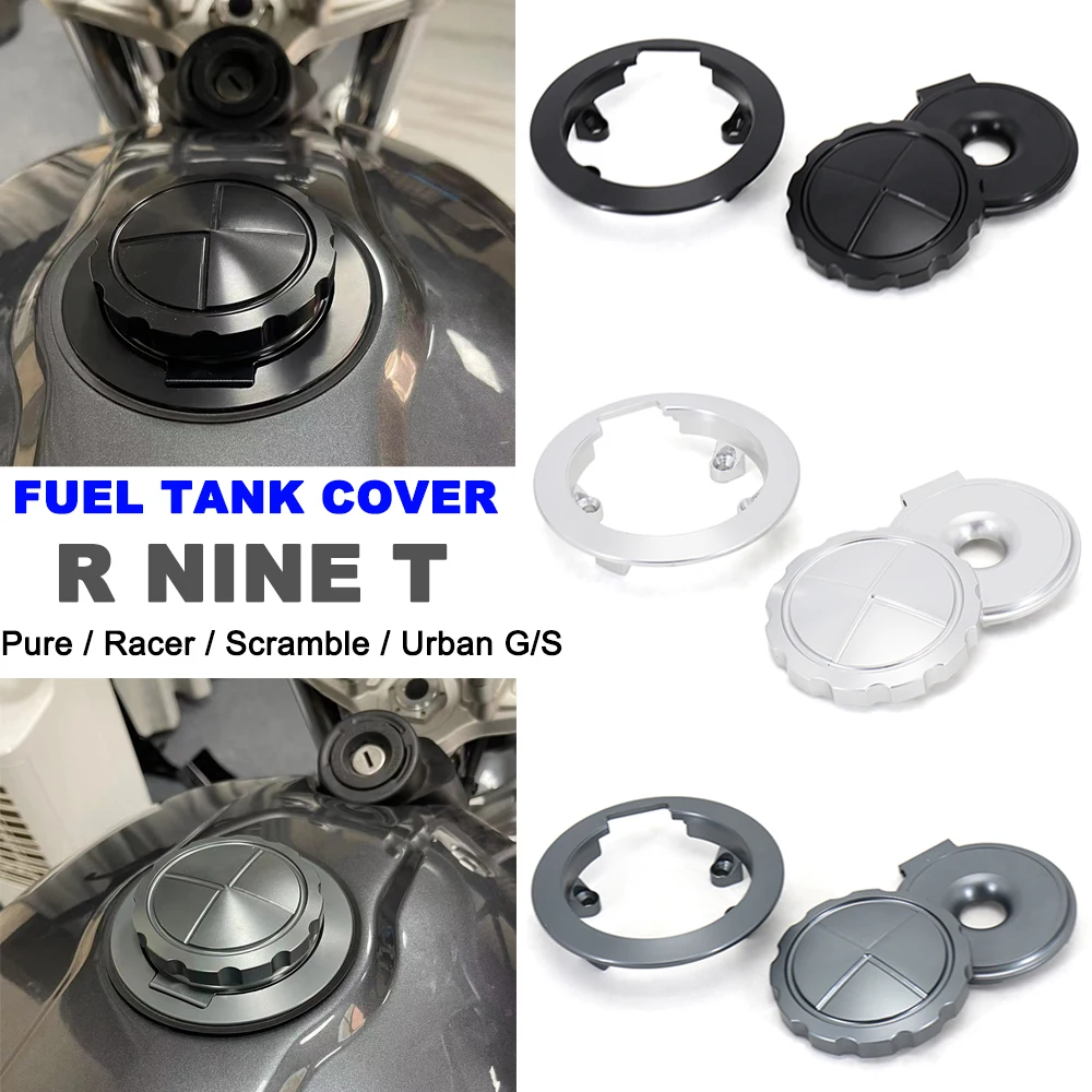 

Motorcycle CNC Fuel Tank Cap Cover Guard Protector Accessories For BMW R NINET Pure RNINET Racer R nineT Scramble Urban G/S R9T