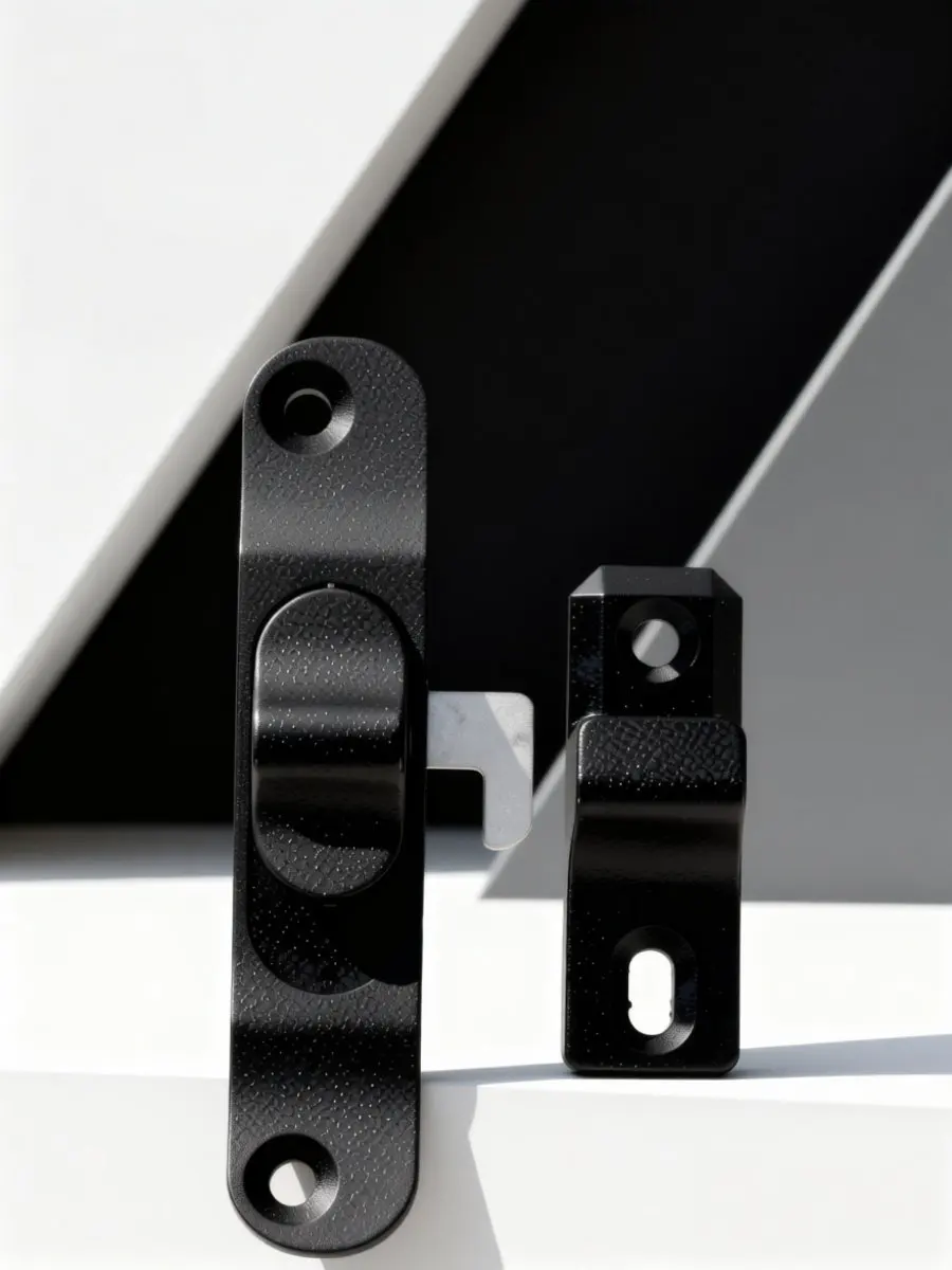 High Strength Sliding Screen Door Lock with Adjustable Limiter Sturdy Material for Sliding Windows Home Door