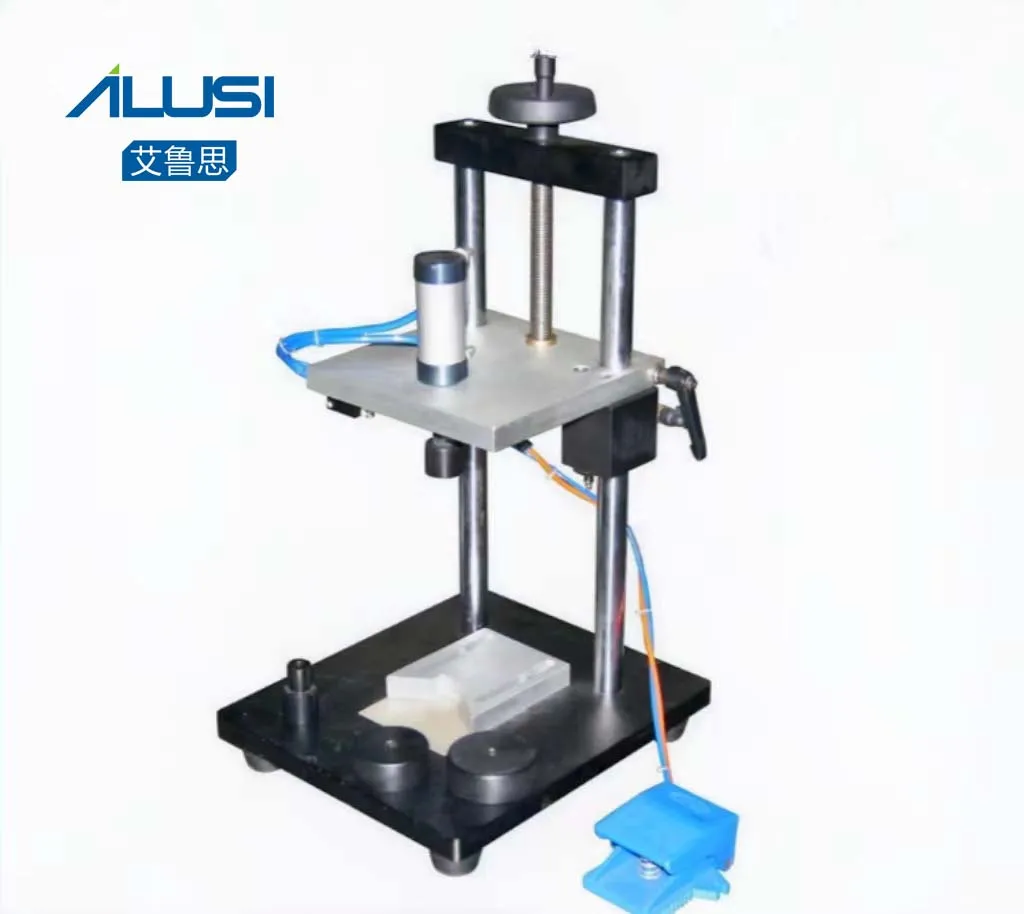 

Manual Capping Machines Assemble Crimping Pneumatic Press Equipment for Perfume Glass Bottle Collar Ring Pressing Machine