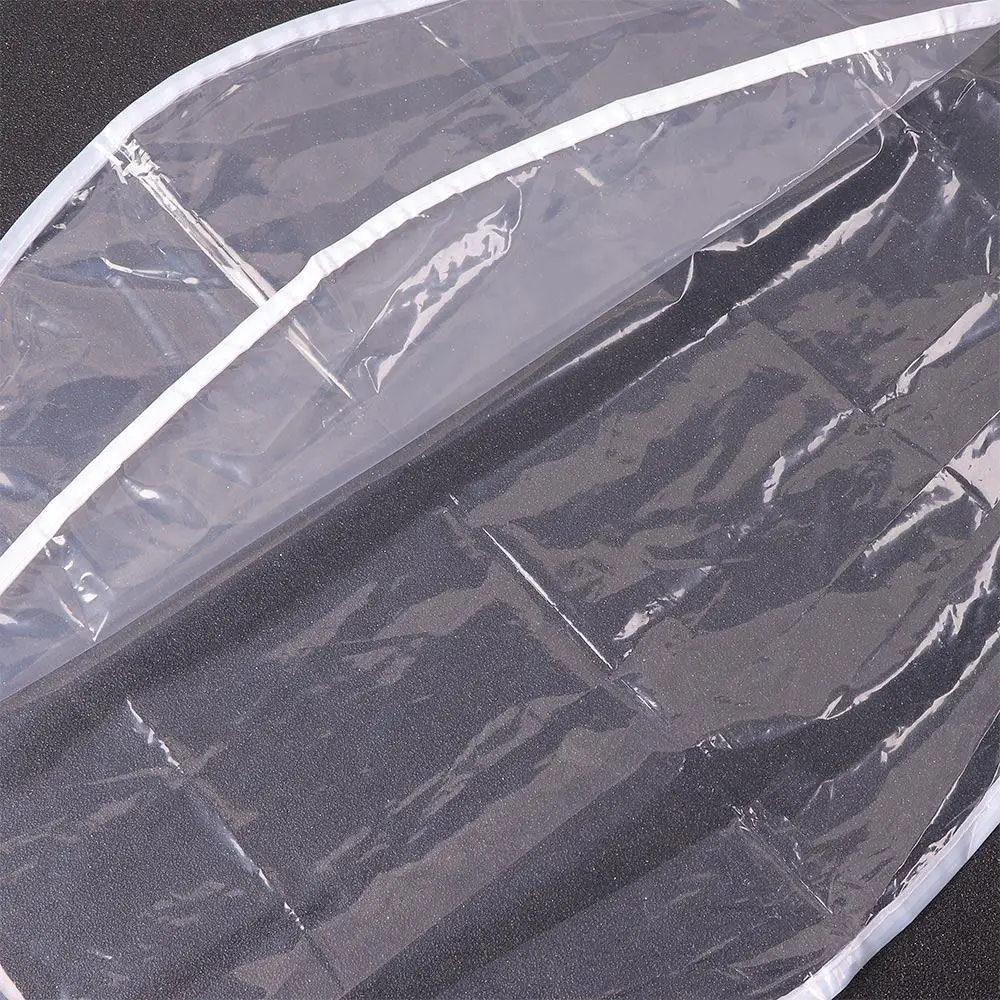 Waterproof Transparent Cap Rain Hair Hat Bonnet Hood