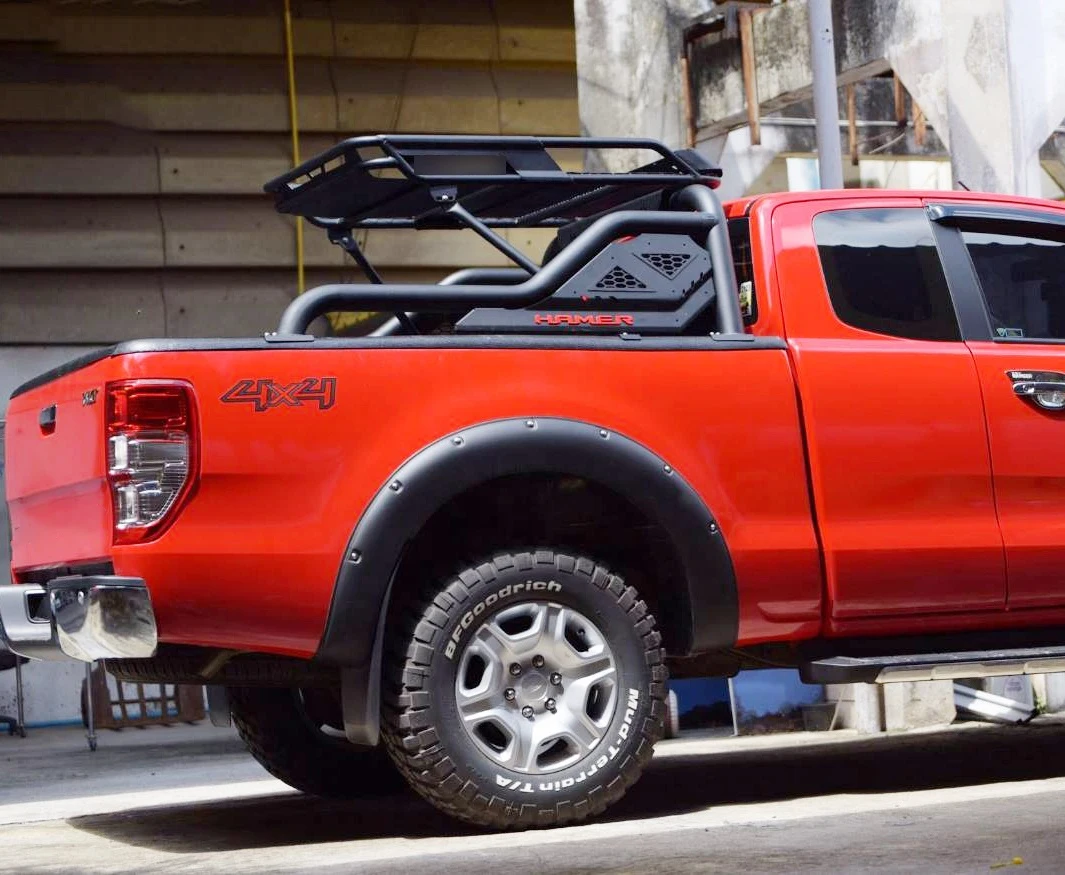 HM Steel Roll Bar with Bracket for Ranger for Hilux Vigo Revo Rocco Sport Roll Bar for Dmax for Navara for Triton