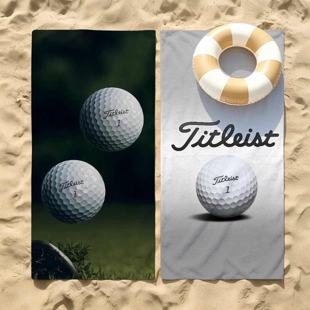 Sport Golf Ball Golf T-Titleist Towel For Beaches Yoga Studios Gyms Hot Springs Swimming Pools And Picnics