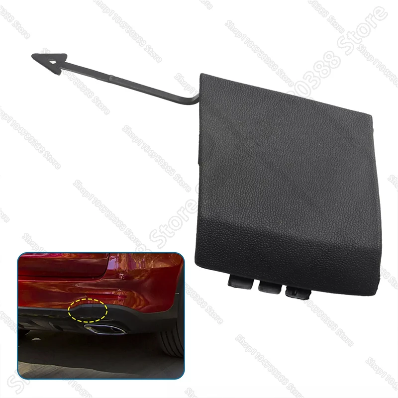 المصد الخلفي سحب هوك غطاء غطاء 2538851706 ل 2020-2022 X253 مرسيدس بنز GLC300 GLC43/63 AMG GLC350e