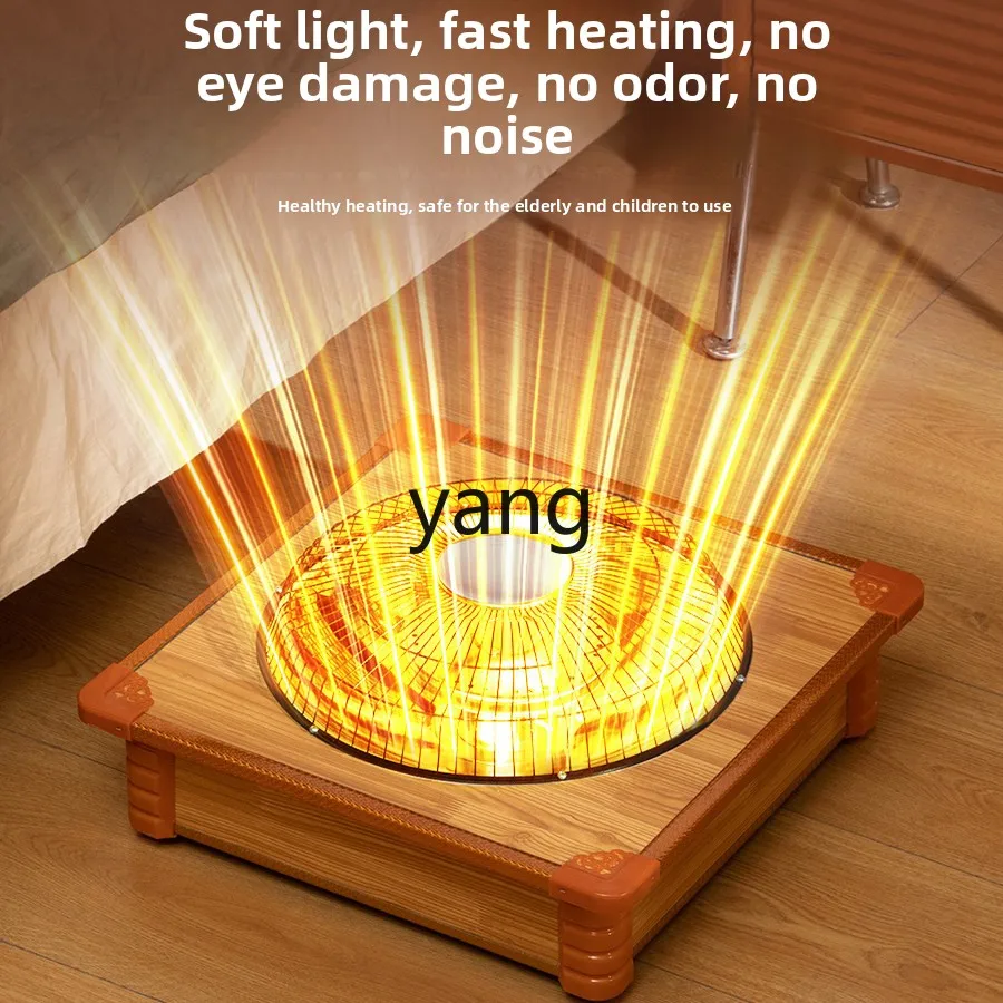 cYJQ Solid wood heater, fire maker, under table brazier, household stove
