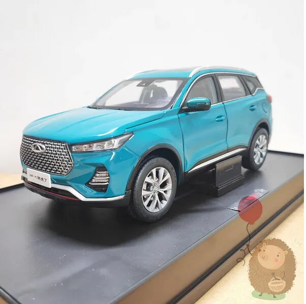 

1/18 Chery TIGGO 7 2020 SUV Diecast Model Car Toys Gifts Hobby Display Green