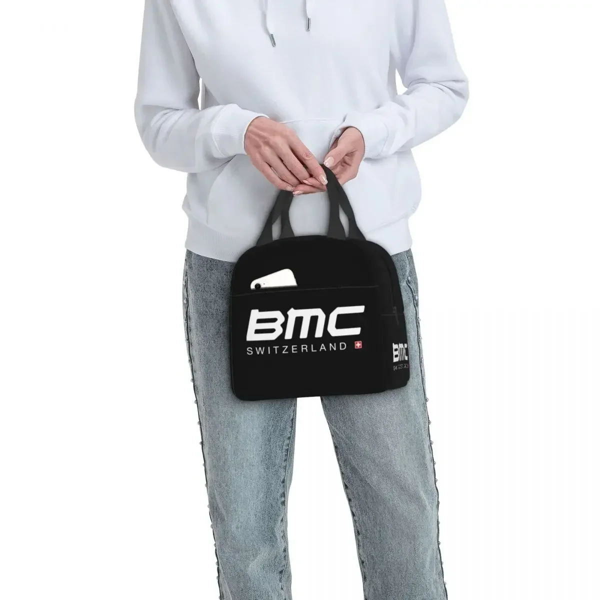 BMC Switzerland-Sacs à lunch isothermes pour vélos, sacs de pique-nique portables, glacière thermique, boîte à lunch, fourre-tout pour femme, travail, école, enfants