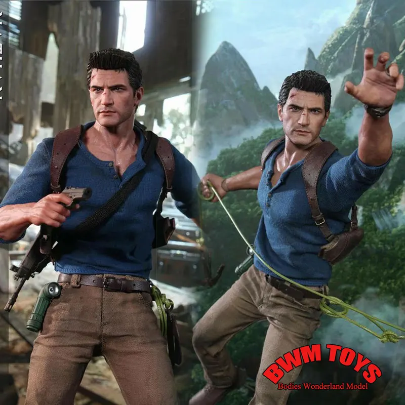 LimToys LIM012 1/6 Scale Adventure Games Series Uncharted Nathan Drake Male Soldier 12inch Action Figure Full Set Toys for Fans