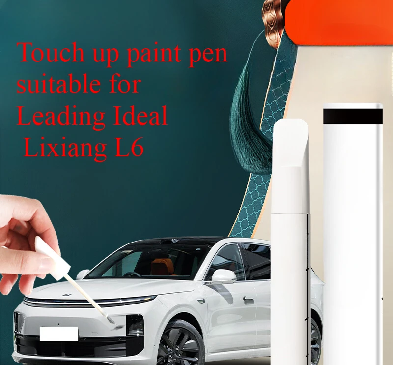 

Ручка для подкраски, подходящая для Leading Ideal Lixiang L6, ручка для рисования, ручка с самоспрей, белый, черный, зеленый, серый, ремонт автомобиля