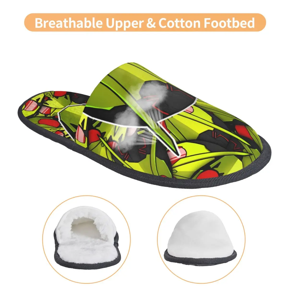 مخصص Mangas K-Kamenes R-Rideres جديد لينة رغوة الذاكرة شبشب منزل المرأة دافئ دافئ المضادة للانزلاق النعال