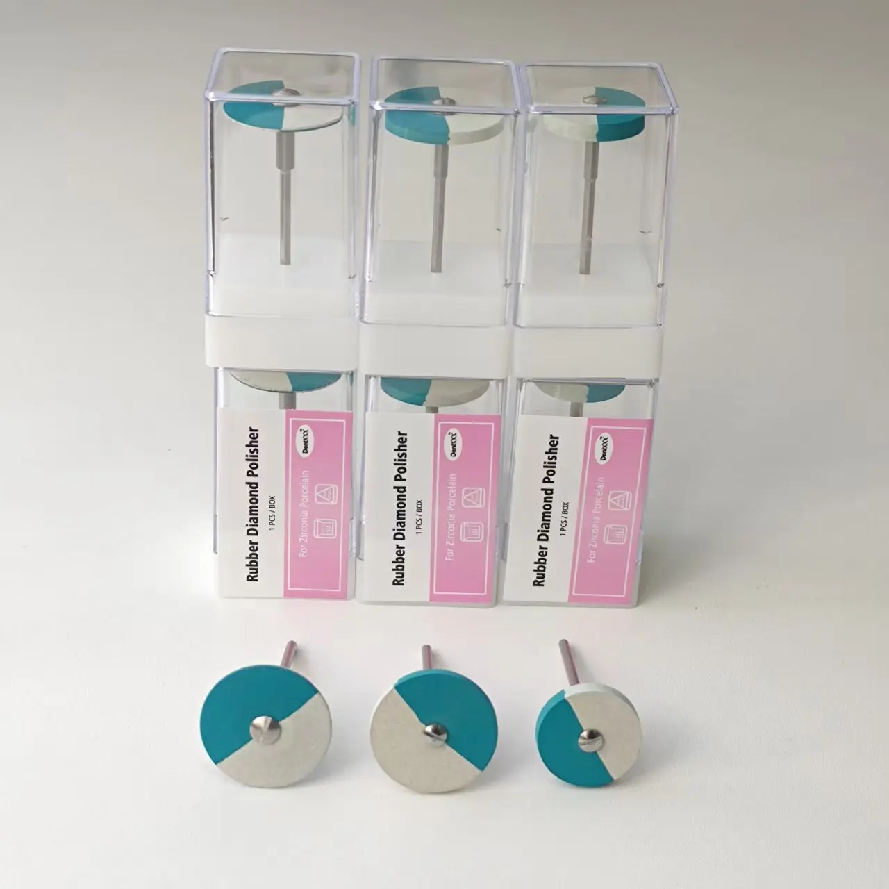 Gummi-Diamant-Polierscheibe Polierset Pocerlian Schleifkopf – Detail 3