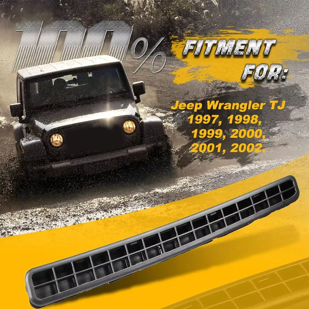 

Left Hard Top Exhauster Vent 55036307 Compatible for 1997-2002 Wrangler TJ