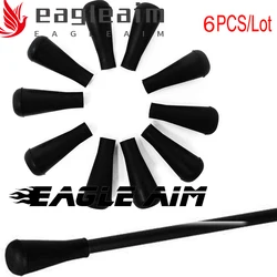 Hunting Arrow Practice Safety Arrow 6PCS Inner Diameter 7MM 0.28 Inch Soft Rubber Arrowheads For Game Practice Safety Arrow Tip