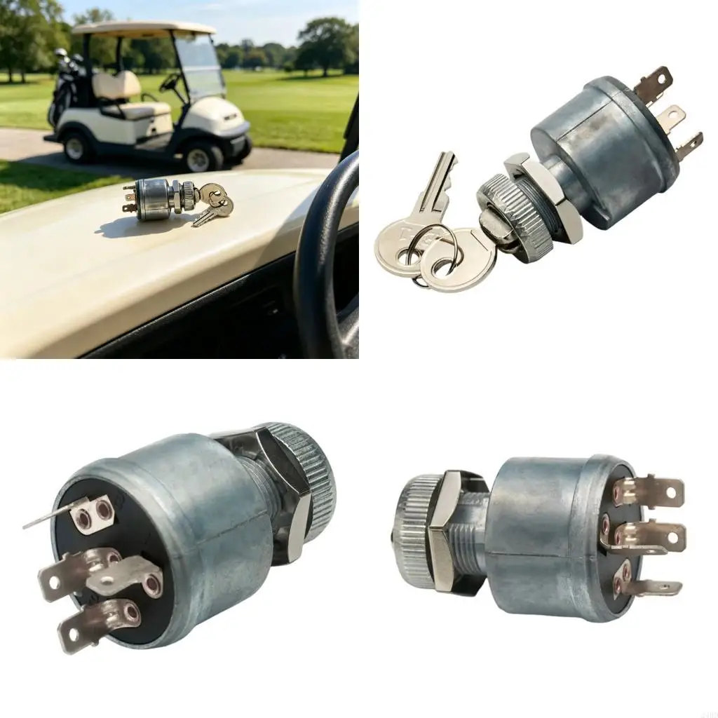 

Golf Cart Ignition Switches With High Security Safe Design Easy Installation 24BD
