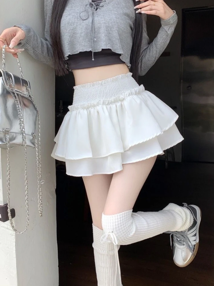 Röcke Frauen Party Süße Stil, Mode, Nette Mädchenhafte Sommer Ballkleid Casual Koreanische Mini Schöne Urlaub Clubwear Alle-spiel mujer