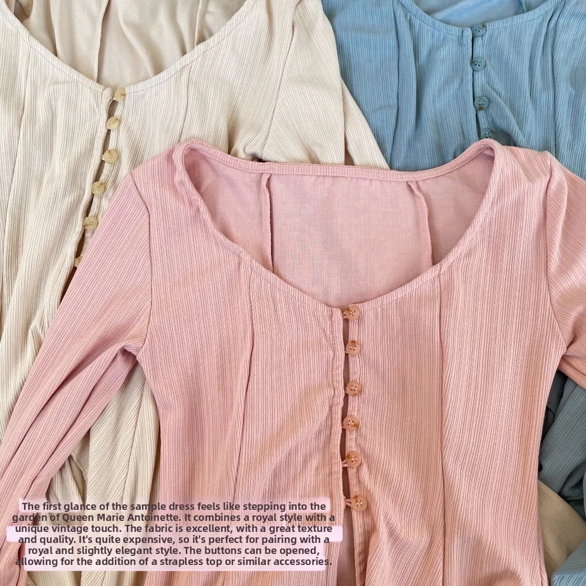 Kardigan Bayard Dr zapinany na guziki, damski, wiosenno-jesienny, modny, elegancki, z rękawami typu dzwonek.