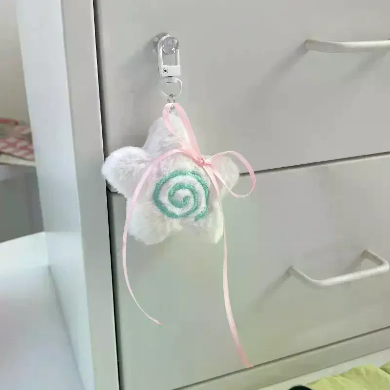 INS風リボンボウスターフィッシュボードぬいぐるみペンダントキーホルダー可愛いバックパック吊り飾り装飾アクセサリーギフト