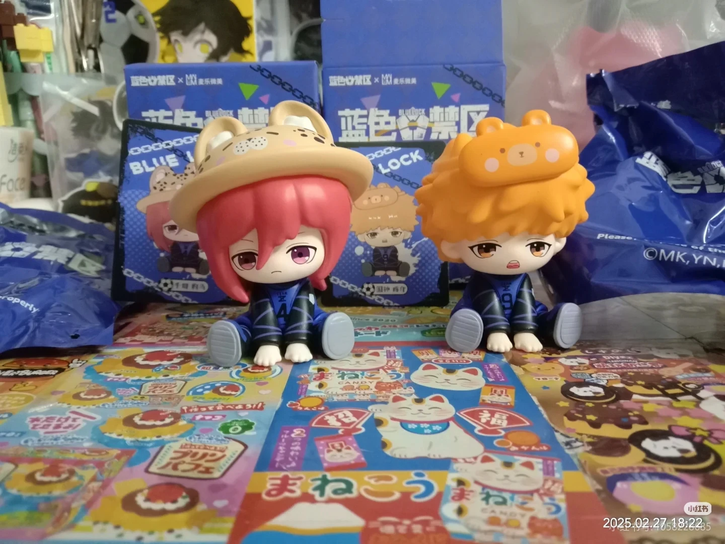 

Blue Lock Cute Toy Series Blind Box Q Version Kiyomizu Ichi Ito Shin Genuine Figure Trendy Model Authentic Holiday Gift