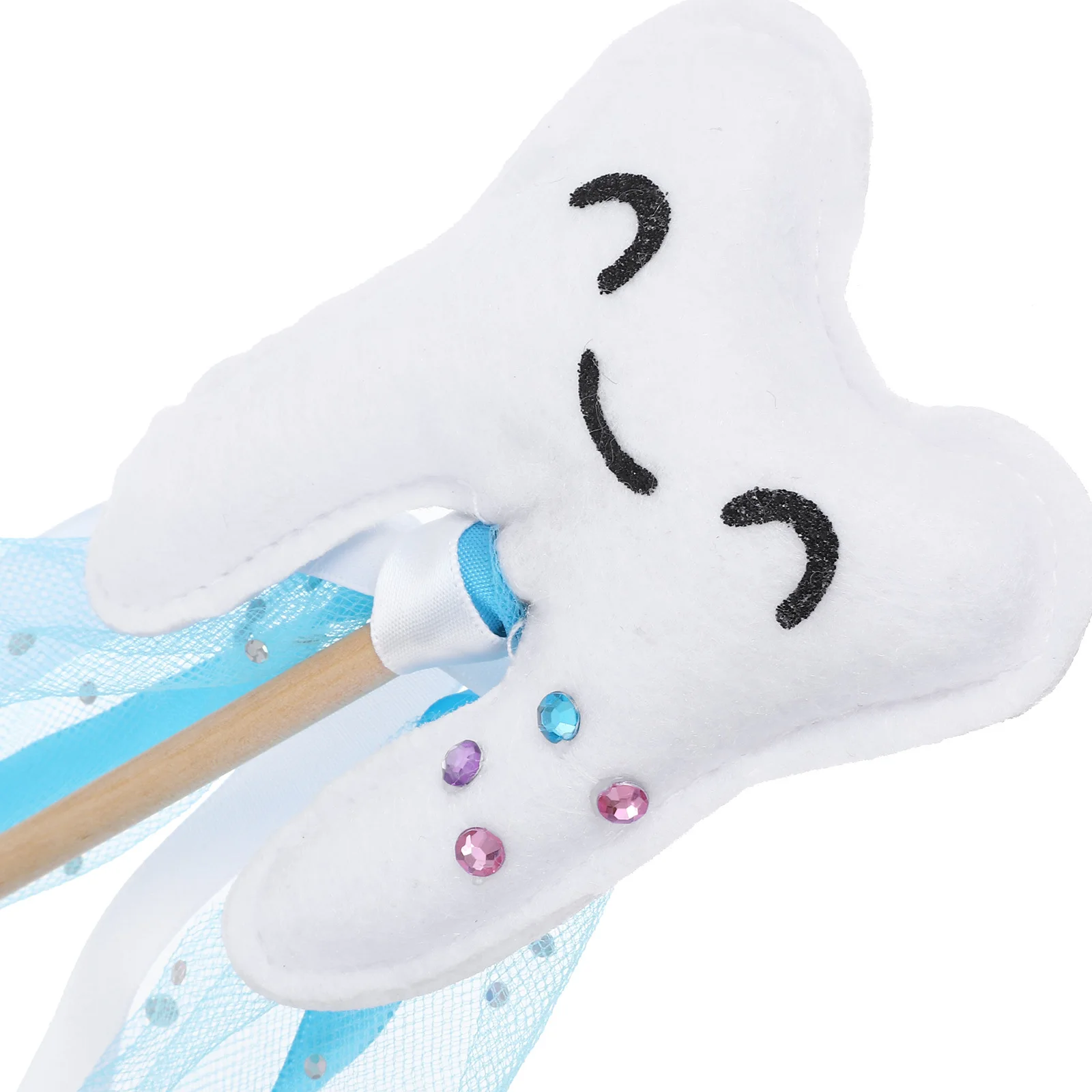 Różdżka wróżki z wstążką, unikalny rekwizyt na przyjęcie dla dzieci, dekoracja na wesele, cosplay, występ, wróżka z wstążką