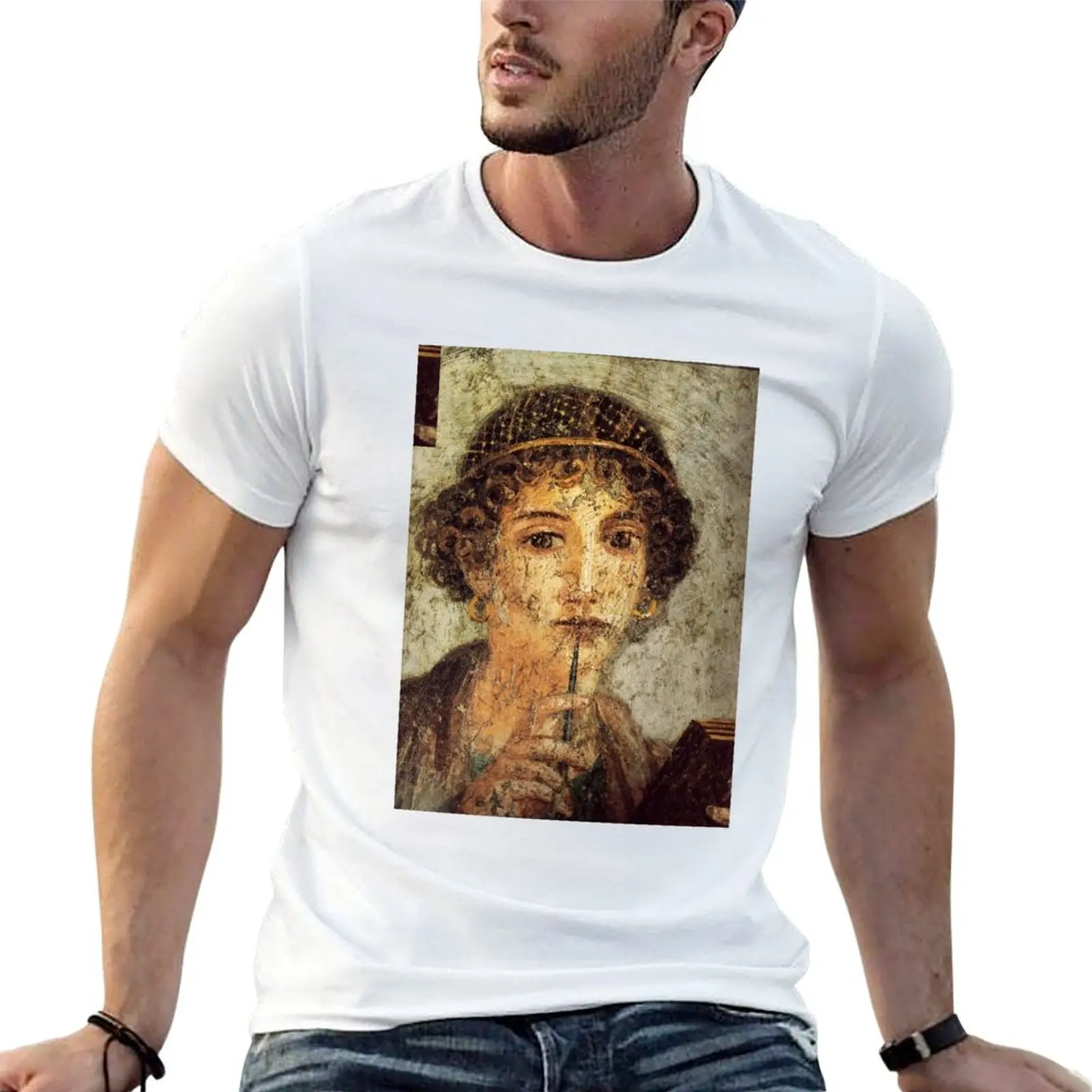 Sappho T-Shirt Summer Casual Loose T-Shirt