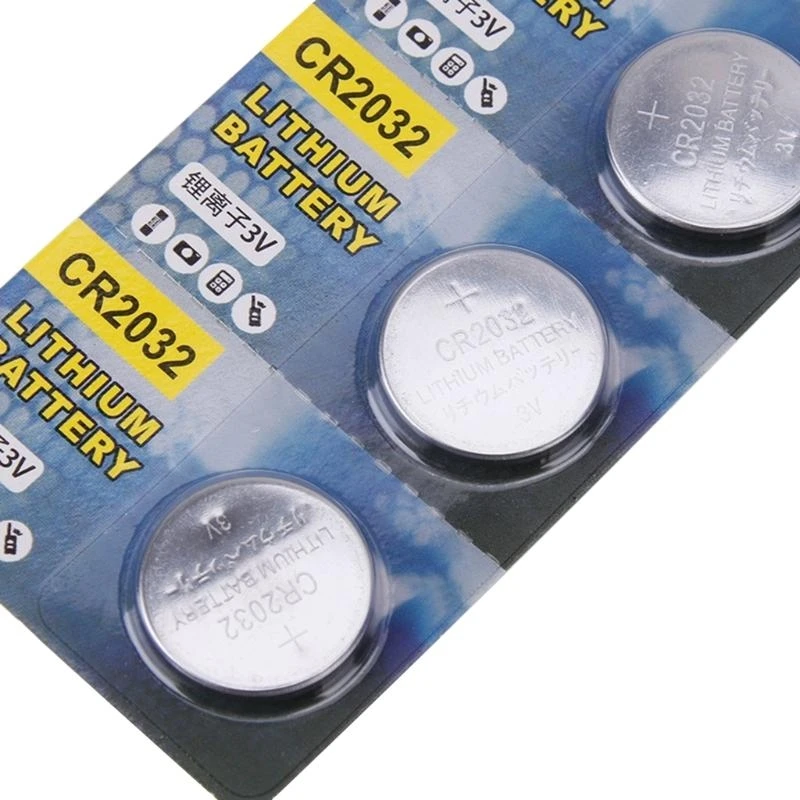 F62C Upgraded 5pcs Battery 3V Lithium Battery Coin Cell Batteries 260mAh Capacity Batteries used for Tuners Durable
