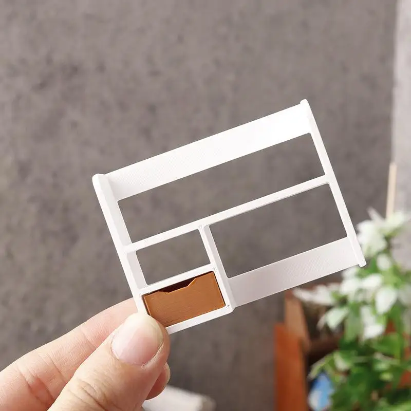 1Pcs 1:12 Scale Storage Rack Organizing Shelf Dollhouse Miniatures Furniture Dolls Accessories Scenery Model Toy