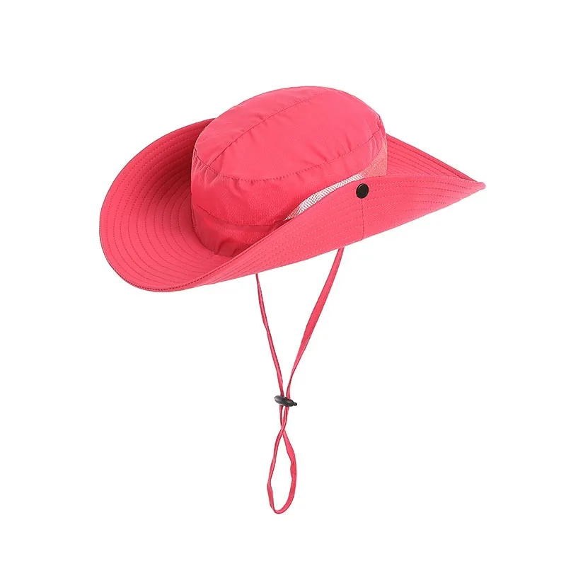 Sombrero de pescador para mujer, gorro de Sol para exteriores, cola de caballo expuesta, prevención del sol, escalada de montaña, pesca, viaje para padres e hijos